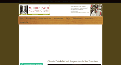 Desktop Screenshot of middlepathacupuncture.com