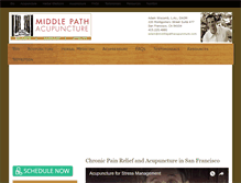 Tablet Screenshot of middlepathacupuncture.com